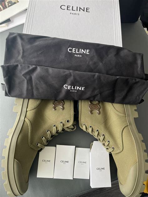 celine boots green|celine boots 24s.